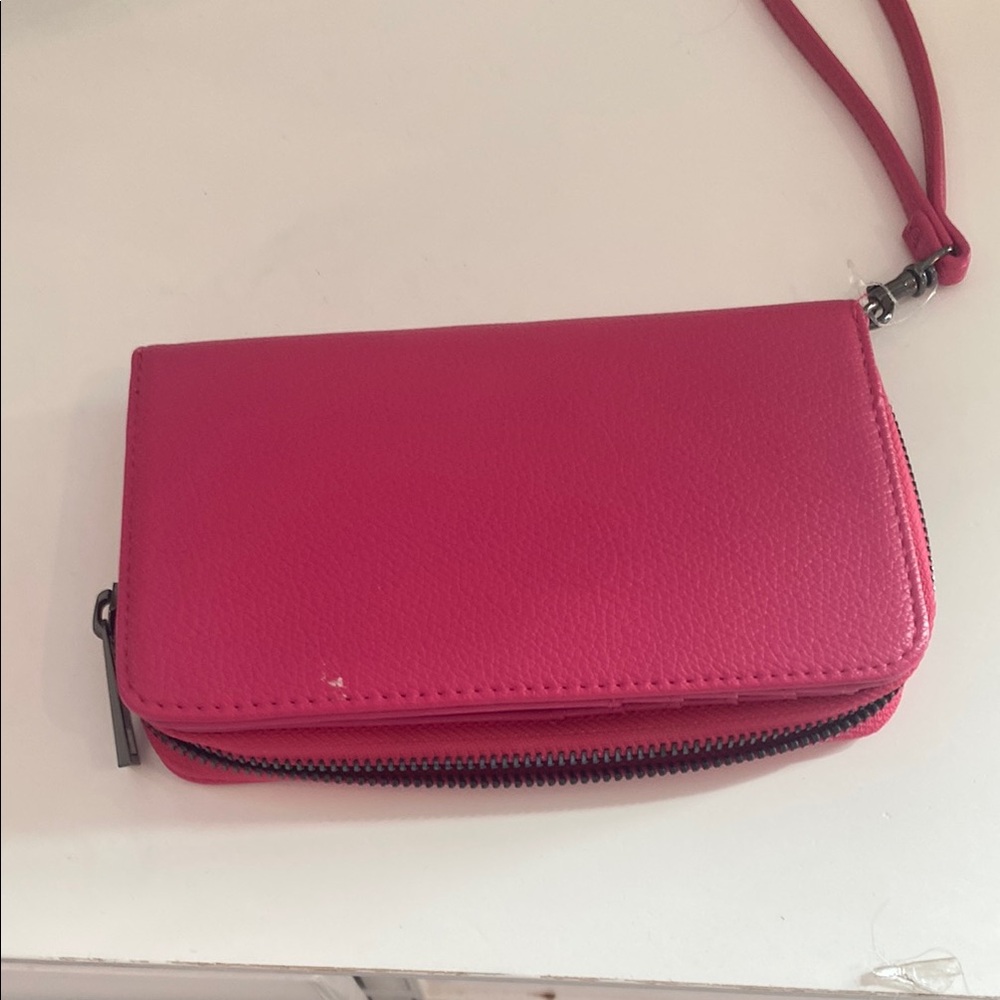 Pink Leather Women's Bag